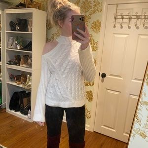 Express Cut Out Sweater
